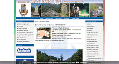 Desktop Screenshot of comune.sanroberto.rc.it